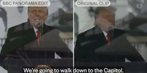 Η πραγματική και η εκδοχή του BBC στα λεγόμενα του Ντόναλντ Τραμπ πριν την επίθεση των οπαδών του στο Καπιτώλιο