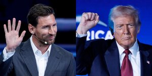 Λιονέλ Μέσι και Ντόναλντ Τραμπ μίλησαν στο America Business Forum στο Μαϊάμι