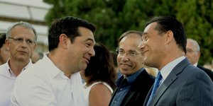 Αλέξης Τσίπρας Άδωνις Γεωργιάδης