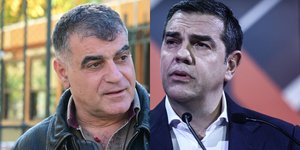 Κώστας Βαξεβάνης και Αλέξης Τσίπρας 