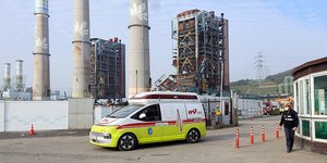 O πύργος που κατέρρευσε στην Ουλσάν