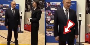 Ο Ρώσος πρόεδρος Βλαντίμιρ Πούτιν εμφανίστηκε με πρησμένο χέρι σε πρόσφατη συνέντευξη