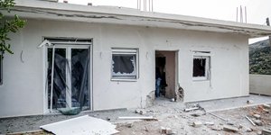 Το σπίτι των Φραγκιαδάκηδων όπου έσκασε η βόμβα στα Βορίζια 