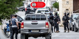 Αστυνομικοί στα Βορίζια