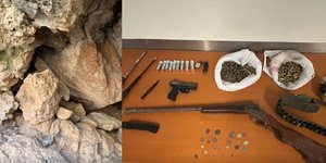 Η σπηλιά που κρύβονταν ο γαμπρός του Καργάκη στα Βορίζια και ο οπλισμός