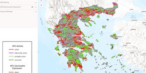 Χαρτογράφηση ρηγμάτων στην Ελλάδα  