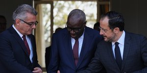 συνάντηση Χριστοδουλίδη-Έρχιουρμαν