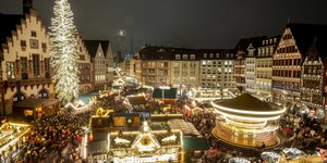 Αγορά Χριστουγέννων στη Φρανκφούρτη