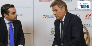 Ο πρώην Αντικαγκελάριος της Γερμανίας, Robert Habeck, στην 9η Οικονομική Διάσκεψη της Ε.ΕΝ.Ε.