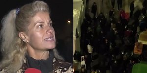 Η αδελφή του Χρήστου Μαγειρία σε μπλόκο στην Καρδίτσα