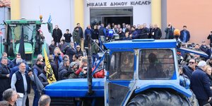Αγρότες στην πανελλαδική σύσκεψη