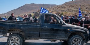 Αγρότες στην Κρήτη