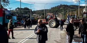 ΚΙΝΗΤΟΠΟΙΗΣΗ ΑΓΡΟΤΩΝ ΣΤΟ ΕΥΗΝΟΧΩΡΙ ΑΙΤΩΛΟΑΚΑΡΝΑΝΙΑΣ (APOHXOS.GR/EUROKINISSI)