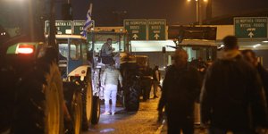 Αγρότες στον Προμαχώνα