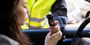 Αλκοτέστ σε οδηγό