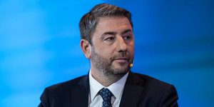 Ο πρόεδρος του ΠΑΣΟΚ Νίκος Ανδρουλάκης