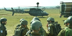 Στιγμιότυπο από κοινή στρατιωτική άσκηση Ελλάδας-Ισραήλ τον Φεβρουάριο του 2023 