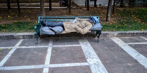 Homeless in Athens