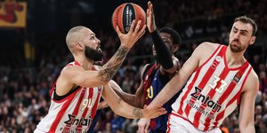 Euroleague: Επικίνδυνη αποστολή στη Βαρκελώνη για τον Ολυμπιακό