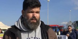 Ο αγροτοσυνδικαλιστής Γ. Μπότας