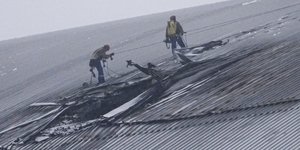 Τρύπα στο προστατευτικό κέλυφος του αντιδραστήρα 4 του Τσερνόμπιλ