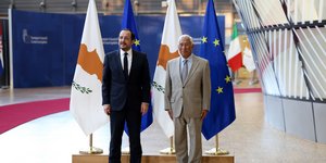 Νίκος Χριστοδουλίδης και Αντόνιο Κόστα