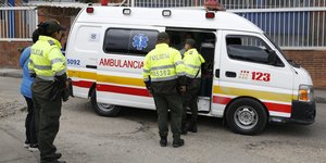 Ασθενοφόρο στη Κολομβία