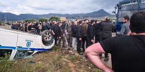 Επεισόδια μεταξύ αγροτών και αστυνομικών δυνάμεων στη Κρήτη 