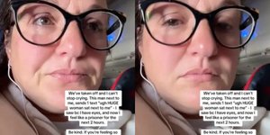 Eπιβάτιδα πτήσης είδε τον διπλανό της να την αποκαλεί «τεράστια» σε μήνυμα