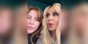 H Δήμητρα Παπαδοπούλου και η Άννα Βίσση