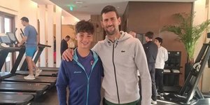 Νόβακ Τζόκοβιτς και Ραφαήλ Παγώνης