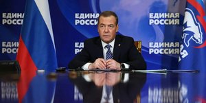 Ο αντιπρόεδρος του Συμβουλίου Ασφαλείας της Ρωσίας, Ντμίτρι Μεντβέντεφ