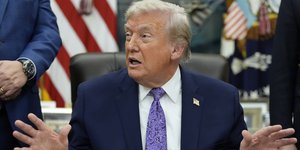 Ο πρόεδρος των ΗΠΑ, Ντόναλντ Τραμπ