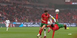 Πρεμιέρα ασύλληπτο γκολ του Ελ Κααμπί για το Μαρόκο στο Κύπελλο Εθνών Αφρικής 