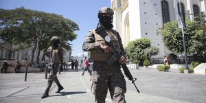 Στρατιώτες στο Ελ Σαλβαδόρ