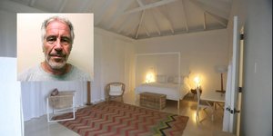 Ενα από τα δωμάτια του κολαστηρίου του Επστάιν