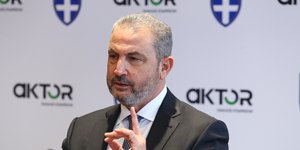 Ο Πρόεδρος και Διευθύνων Σύμβουλος του Ομίλου AKTOR, κ. Αλέξανδρος Εξάρχου