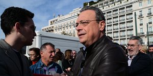 Στην πορεία της ΑΔΕΔΥ ο Σωκρατης Φαμελλος