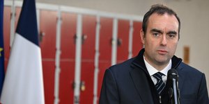 Ο πρωθυπουργός της Γαλλίας, Σεμπαστιάν Λεκορνί 