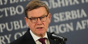 O Γερμανός υπουργός Εξωτερικών, Γιόχαν Βάντεφουλ