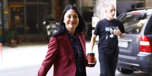 Η βουλευτής του ΠΑΣΟΚ, Νάντια Γιαννακοπούλου