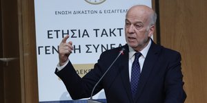 Ο υπουργός Δικαιοσύνης Γιώργος Φλωρίδης