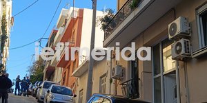 Εικόνα από το σημείο στου Γκύζη όπου σημειώθηκε το αιματηρό περιστατικό