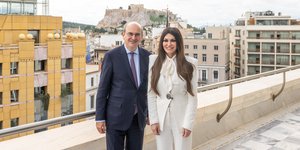 Κωστής Χατζηδάκης και Κίμπερλι Γκίλφοϊλ