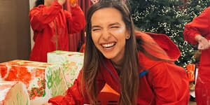 Η Εριέττα Λάτση στο πάρτι του γιου της