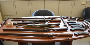 Το οπλοστάσιο που κατέσχεσαν οι Αρχές στο Ηράκλειο 