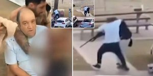 Ο Ahmed El-Ahmed, ο άνδρας που όρμησε και αφόπλισε έναν από τους ενόπλους κατά τη διάρκεια της αντισημιτικής επίθεσης στο Σίδνεϊ