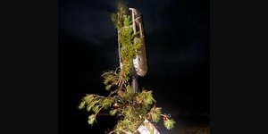 Αγρότες έκαναν τα ραντάρ ταχύτητας… χριστουγεννιάτικα -Ο απίθανος τρόπος διαμαρτυρίας που έγινε viral