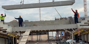 Τοποθετήθηκε η πρώτη κερκίδα στο νέο γήπεδο του Παναθηναϊκού