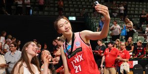 Η Χαν Σου με τους φαν της στην Αυστραλία